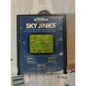 Sky Jinks for Atari 2600. Tested & Works. Vintage 1982. Cartridge Only.